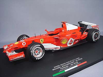 マテル 1/18 フェラーリ 248F1 2006 F1 イタリアGP #5 M.シューマッハ