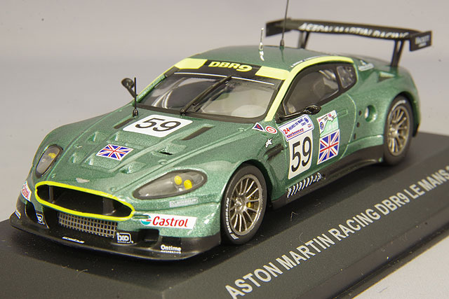 _イクソ 1/43 アストンマーティン DBR9 2007 ルマン24H 総合7位 #008 C