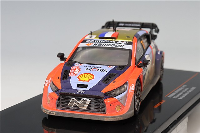 イクソ 1/43 ヒョンデ i20 N ラリー1 2025 モンテカルロ ラリー #8 O