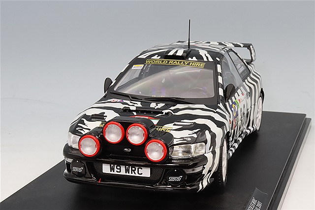 ソリド 1/18 スバル インプレッサ WRX STI 2003 ブルー 右ハンドル
