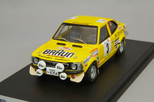 トロフュー 1/43 トヨタ カローラ レビン 1975 ラリーポルトガル #5 B