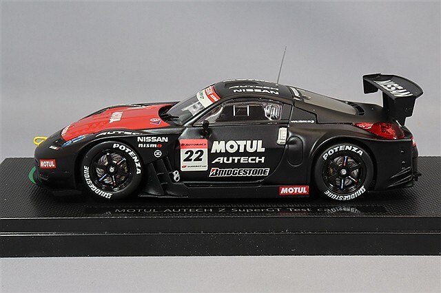 エブロ 1/43 モチュール オーテック Z テストカー 2006 スーパーGT