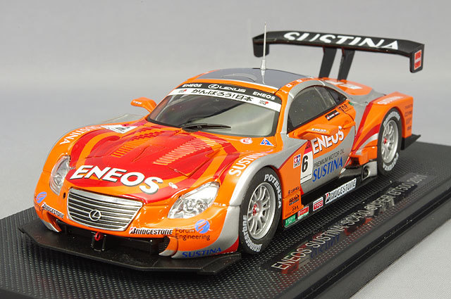 エブロ 1/43 エネオス サスティナ SC430 2011 スーパーGT GT500 #6