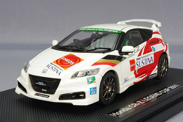 エブロ 1/43 ホンダ CR-Z 無限 レジェンドカップ 2011 セットA #3/#15