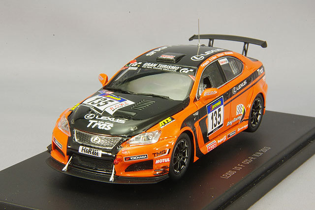 エブロ 1/43 レクサス IS F CCS-R 2013 VLN ニュル耐久レース #135