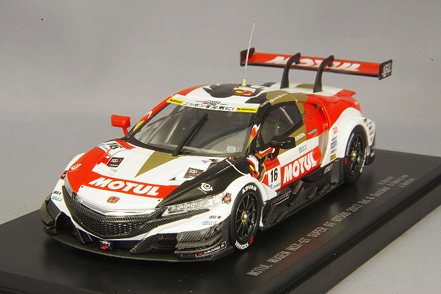 エブロ 1/43 モチュール 無限 NSX-GT 2017 スーパーGT GT500 Rd.6 鈴鹿