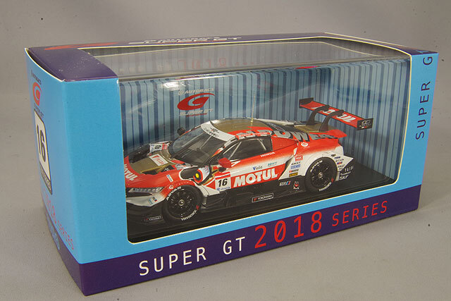 エブロ 1/43 モチュール 無限 NSX-GT 2018 スーパーGT GT500 #16 武藤