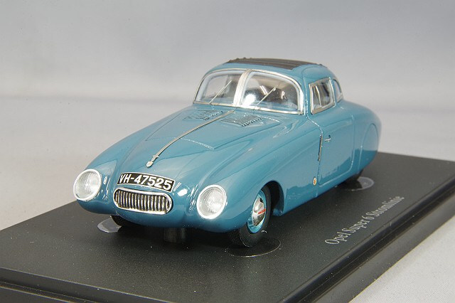 AUTOCULT 1/43 オペル スーパー 6 ストリームライン 1938 グレー/ブルー