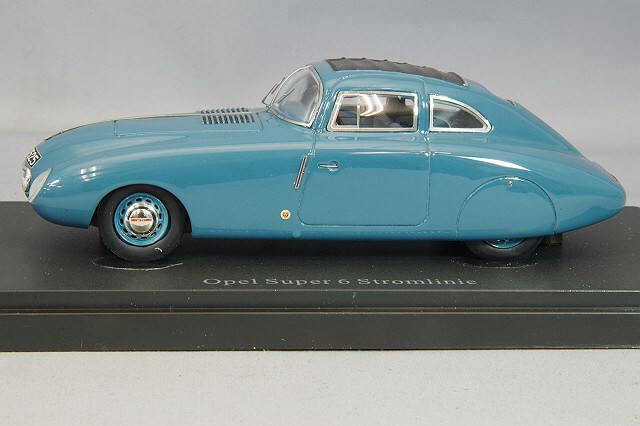 AUTOCULT 1/43 オペル スーパー 6 ストリームライン 1938 グレー/ブルー