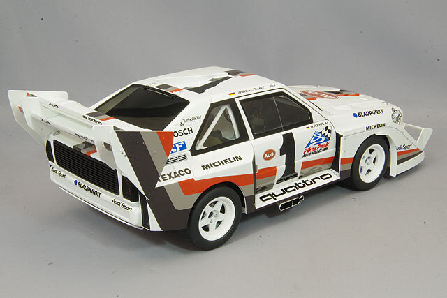 オートアート コンポジット 1/18 アウディ スポーツ クワトロ S1 1987