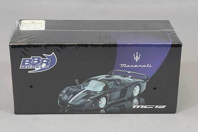 BBR 1/64 マセラティ MC12 ストラダーレ ブルーメタリック/ストライプ