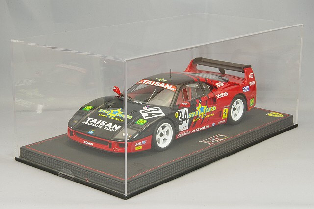 BBR 1/18 タイサン スターカード フェラーリ F40 LM 1995 JGTC #34 A
