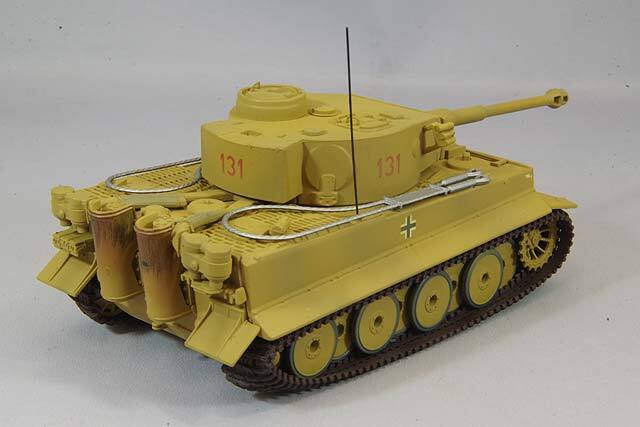 コーギー 1/50 タイガー 131 戦車 ドイツ軍