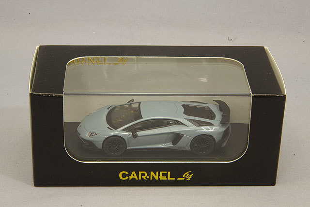 カーネル 1/64 ランボルギーニ アヴェンタドール SV グレイ