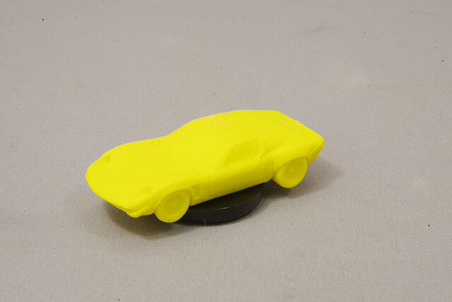 GGFT 1/100 超精密スーパーカー消しゴム ランボルギーニ イオタ (黄)