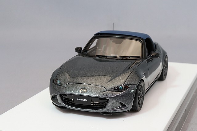 アイドロン 1/43 マツダ ロードスター (ND) 990S マシングレーメタリック