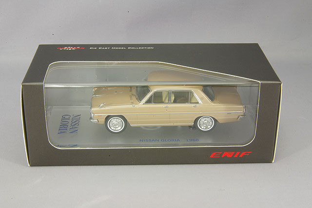 ENIF 1/43 日産 グロリア (PA30) スーパーDX 1968 グロリアゴールド