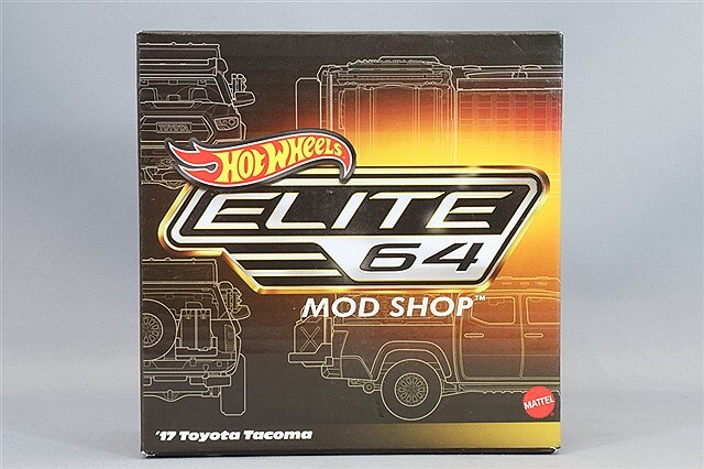 海外並行品 ホットウィール エリート64 MOD SHOP 1/64 2017 トヨタ タコマ