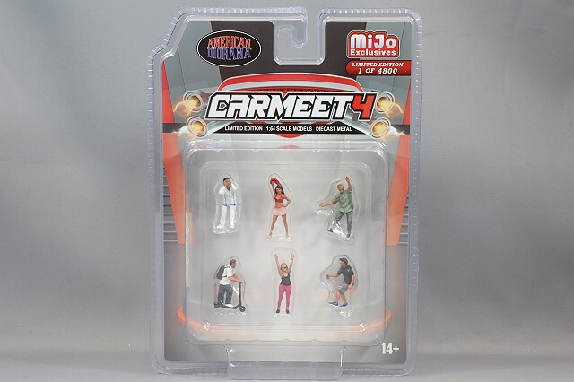 Mijo特注, アメリカンジオラマ フィギュアセット 1/64 カーミート 4