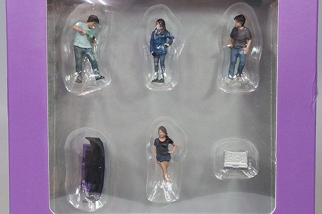 アメリカンジオラマ x Tarmac 1/64 フィギュアセット RWB 1