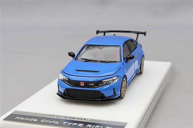 MOTORHELIX 1/64 ホンダ シビック タイプR (FL5) レーシングブルーパール