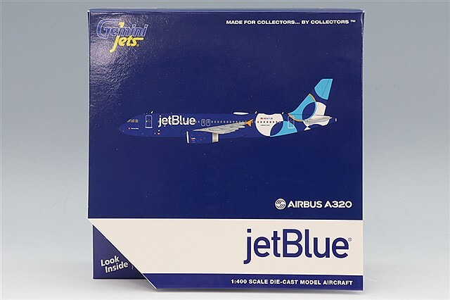 ジェミニジェッツ 1/400 エアバス A320-200 ジェットブルー航空