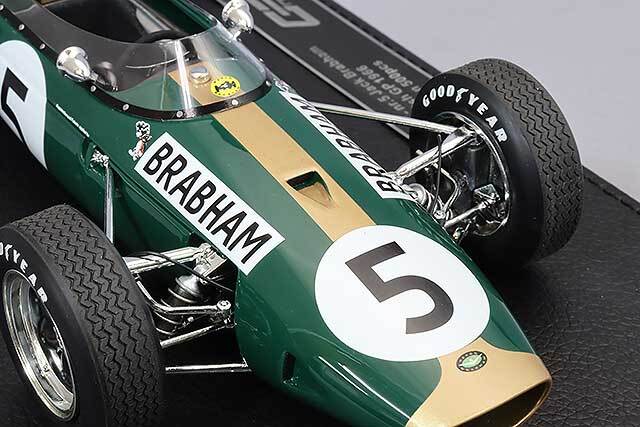 TOPMARQUES GP REPLICAS 1/18 ブラバム BT19 1966 F1 イギリスGP