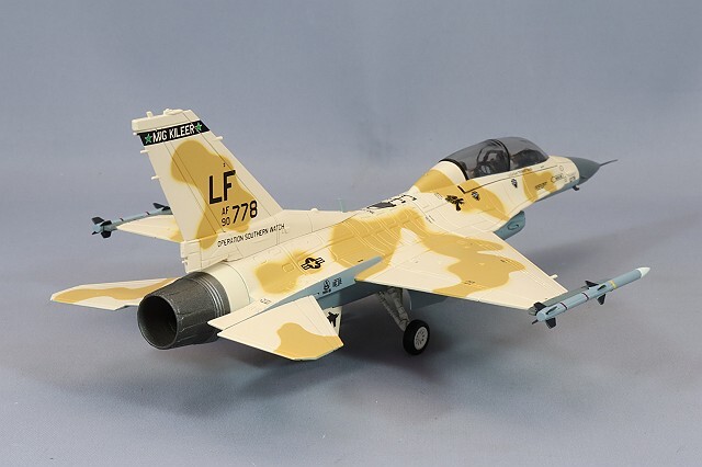 ホビーマスター 1/72 F-16D ファイティング ファルコン アメリカ空軍