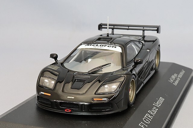 イクソ へコルサ 1/43 マクラーレン F1 GTR レースバージョン ブラック