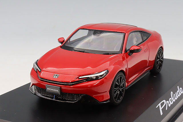ホビージャパン 1/43 ホンダ プレリュード 2025 レッド