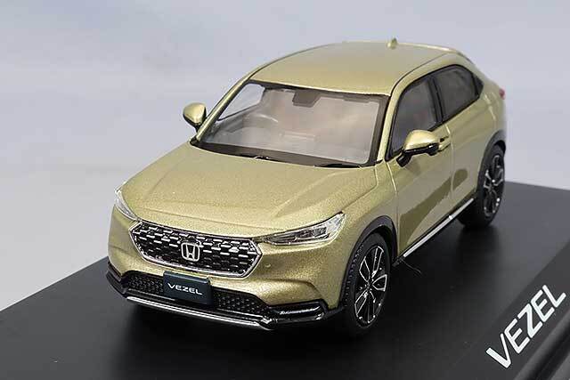ホビージャパン 1/43 ホンダ ヴェゼル 純正オプション装着車 サンド