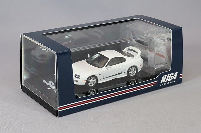 ホビージャパン 1/64 トヨタ スープラ RZ (JZA80) 純正オプション装着