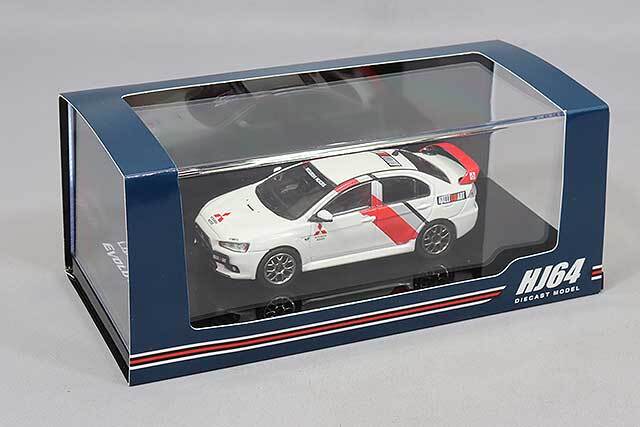 ホビージャパン 1/64 三菱 ランサー エボリューション X ラリーアート