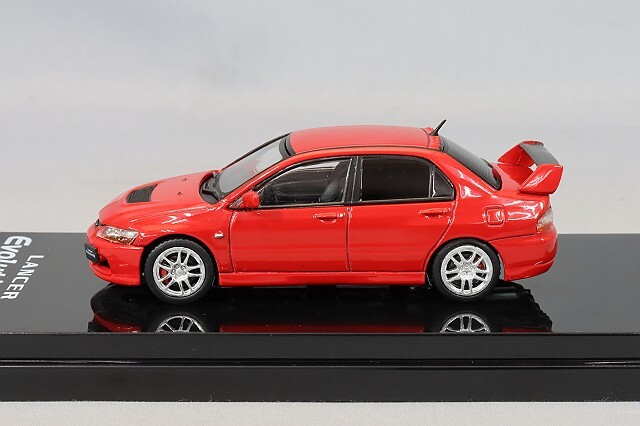 ホビージャパン 1/64 三菱 ランサー エボリューション IX GSR レッド