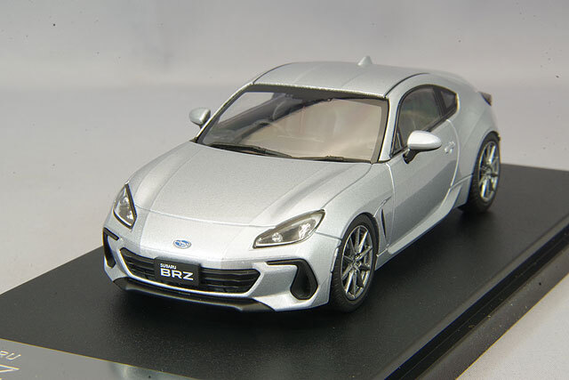 ハイストーリー 1/43 スバル BRZ S (2021) アイスシルバーメタリック