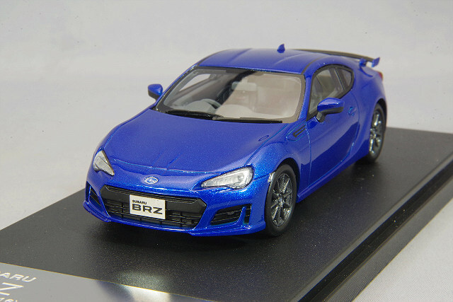 ハイストーリー 1/43 スバル BRZ 2.0 GT 2016 WRブルーパール