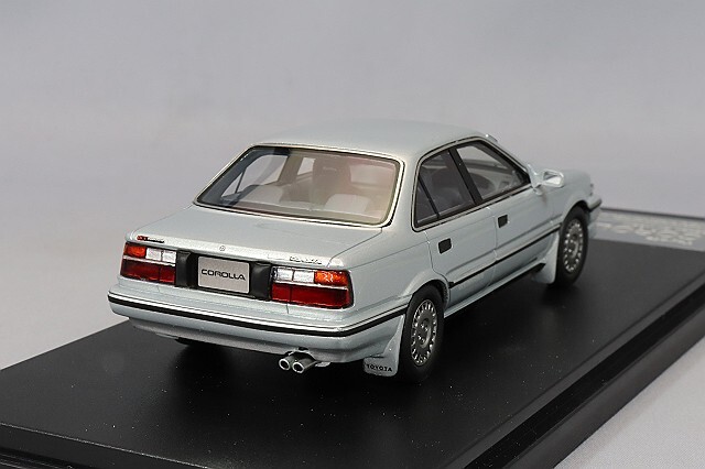 ハイストーリー 1/43 トヨタ カローラ セダン GT (1987) カスタマイズ