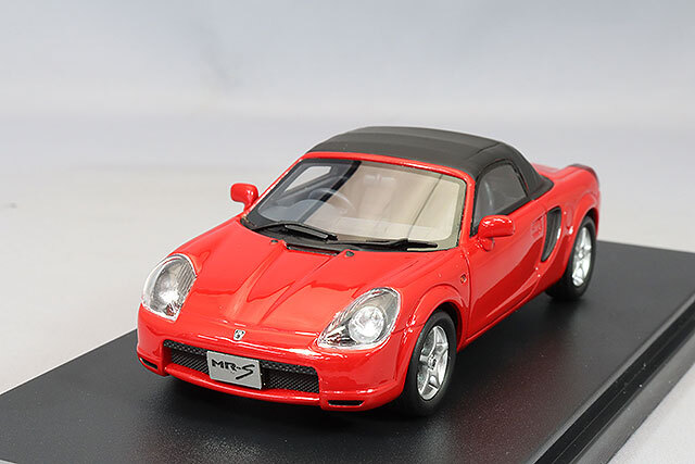 ハイストーリー 1/43 トヨタ MR-S Sエディション (1999) スーパーレッドV