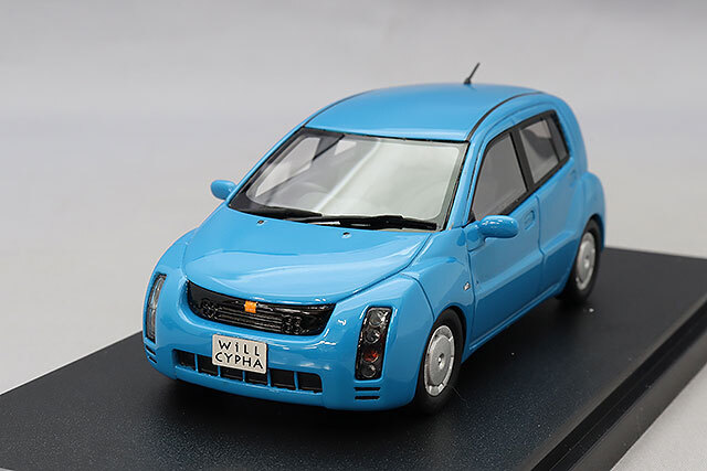 ハイストーリー 1/43 トヨタ Will サイファ 2002 アオ