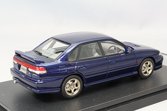 ハイストーリー 1/43 スバル レガシィ RS 1997 ロイヤルブルーマイカ