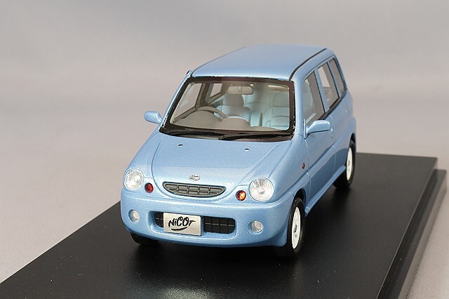 ハイストーリー 1/43 スバル プレオ ニコット 2002 エアリーブルー