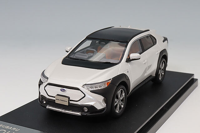 ハイストーリー 1/43 スバル ソルテラ ET-HS (2023) プラチナホワイト