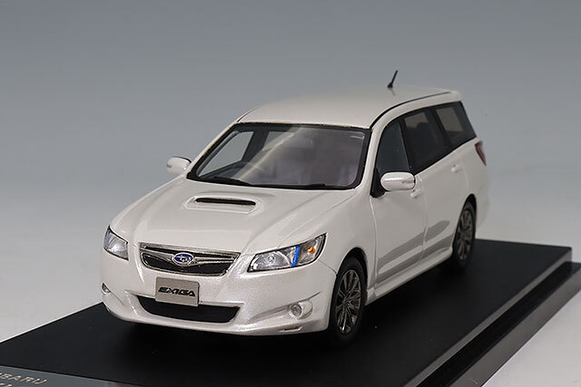 ハイストーリー 1/43 スバル エクシーガ 2.0GT (2008) サテンホワイト