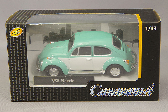 ホンウェル Cararama 1/43 フォルクスワーゲン ビートル ライトブルー