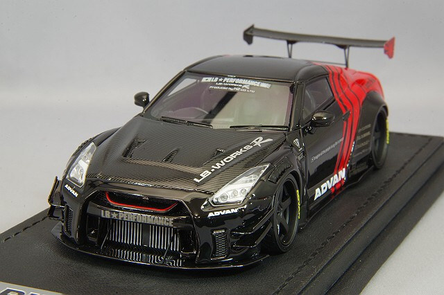 イグニッションモデル 1/43 LB-WORKS 日産 GT-R R35 タイプ2 ブラック