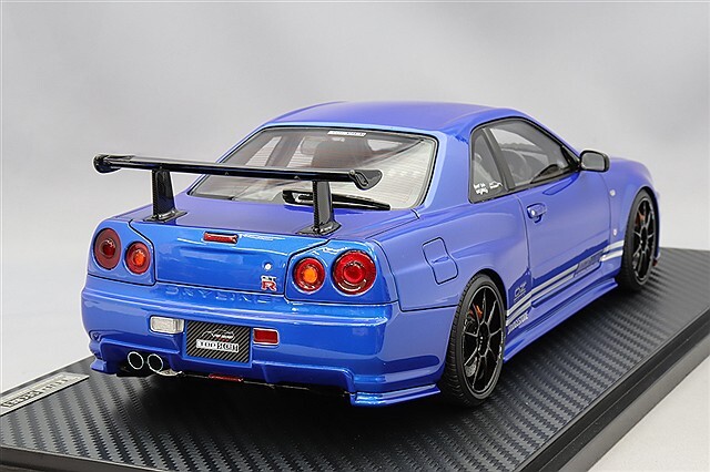 イグニッションモデル 1/18 トップシークレット 34GT-R (BNR34) ブルー