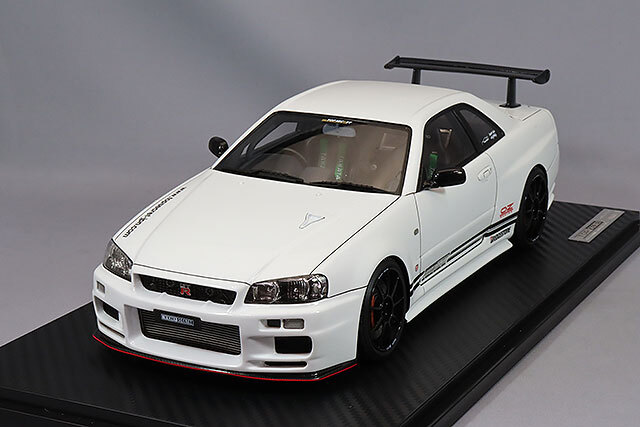 イグニッションモデル 1/18 TOP SECRET 34GT-R (BNR34) ホワイト