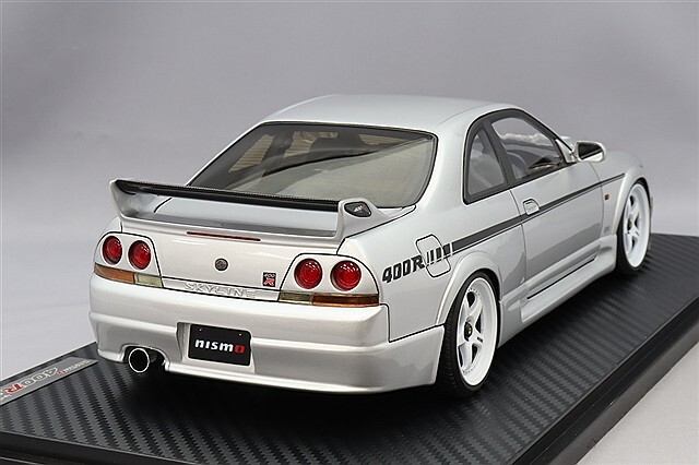イグニッションモデル 1/18 ニスモ 400R (BCNR33) シルバー/ニスモLM