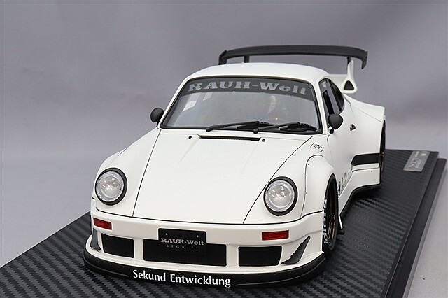 イグニッションモデル 1/18 RWB 930 マットホワイト/WORKマイスターS1