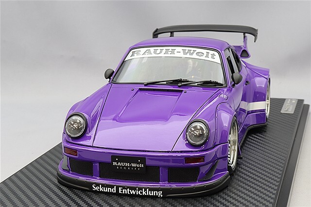 イグニッションモデル 1/18 RWB 930 パープル/WORKマイスターS1タイプ